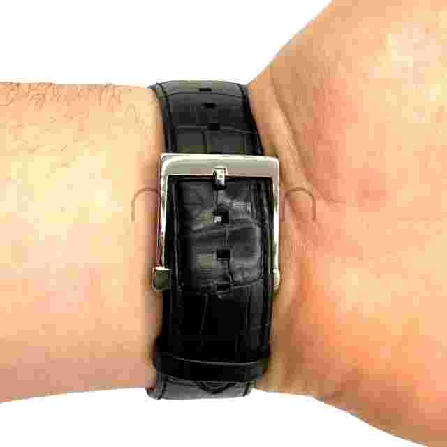 CERRUTI 1881 - STAINLESS STEEL - WATER RESISTANT 10 ATM - BLACK DIAL - Ø45MM