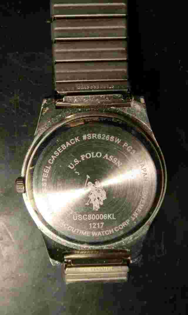 U.S. Polo ASSN-USC80006KL  Men's dress watch. Working watch READ