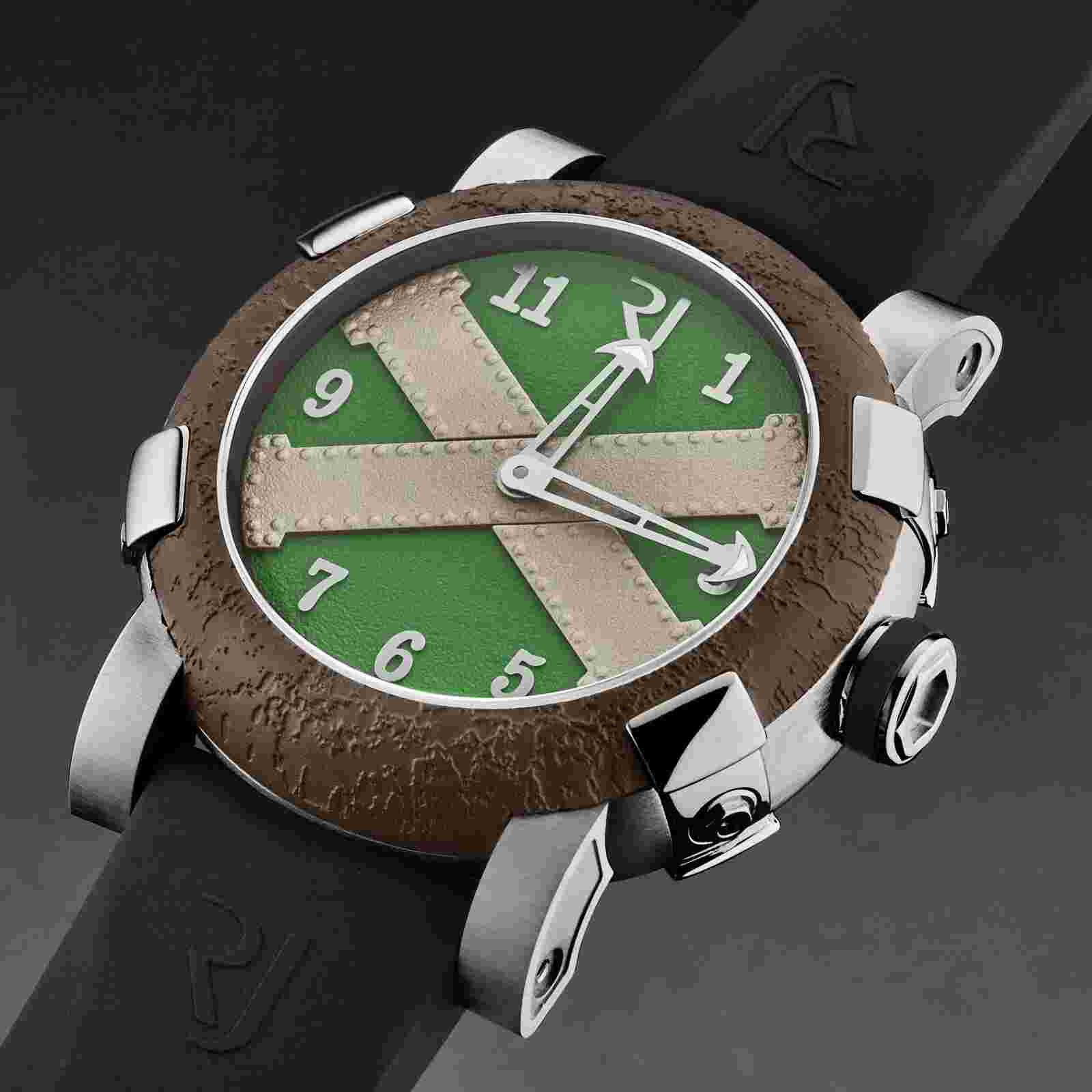 Romain Jerome Men's 'Titanic' A La Grande Green Dial Automatic RJ.TG.AU.601.10