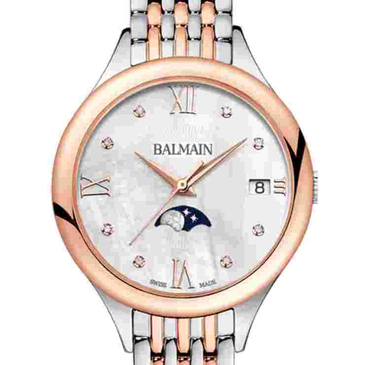 Balmain de Balmain II Moon Phase B49183385 Two-Tone Stainless Steel Bracelet