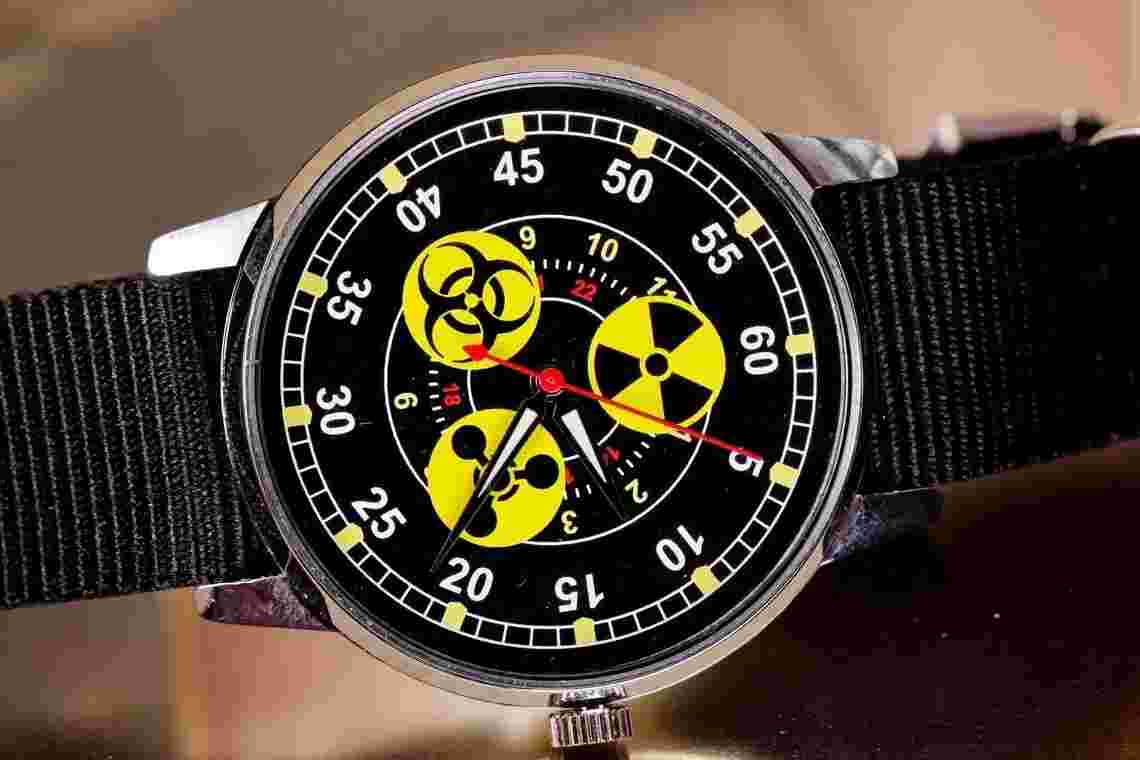 Man's Pobeda watch ZIM watch Radiation Soviet Rare Watch