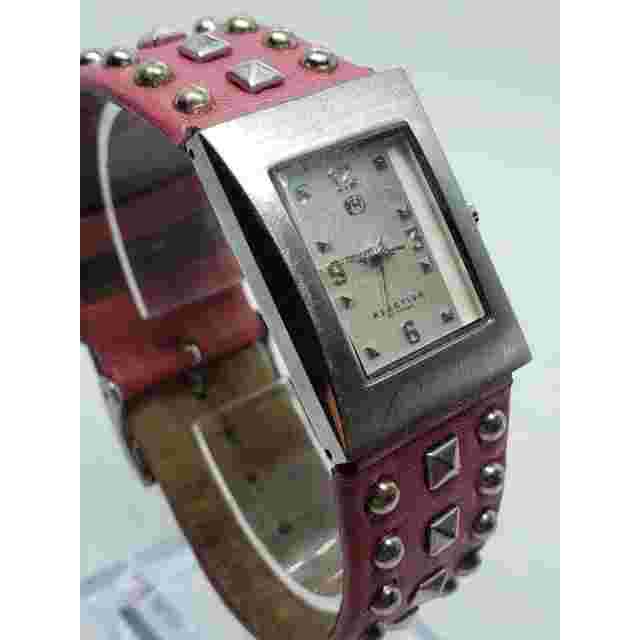 Kenneth Cole  Reaction A126-04 RK2088. Pink studded band, Working watch