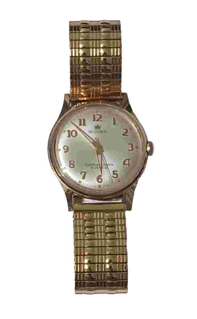 Vintage Belforte Shock Absorber Wind-up Watch 21 Jewels