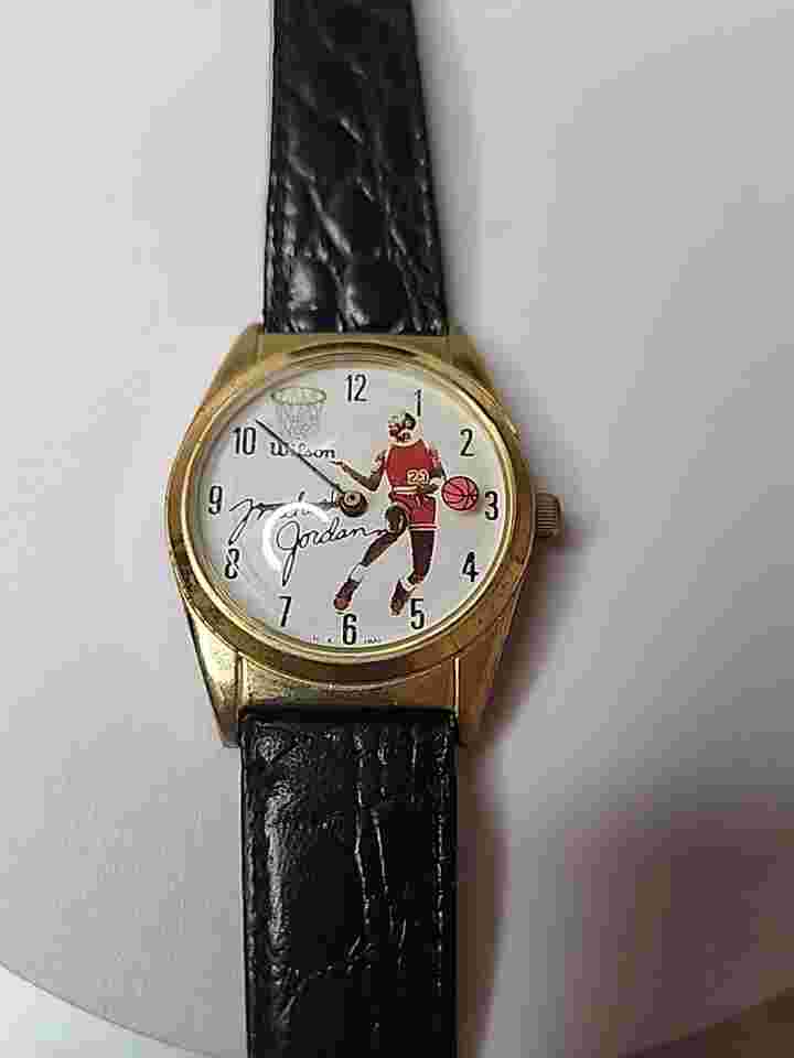 For Parts Michael Jordan Wristwatch by Wilson Ref. LMJ056 Mystery Basketball