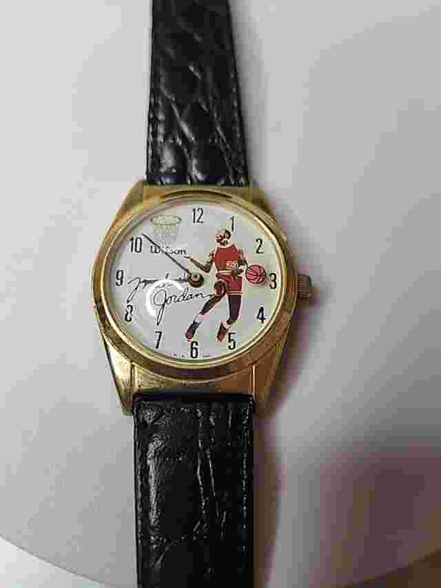 For Parts Michael Jordan Wristwatch by Wilson Ref. LMJ056 Mystery Basketball