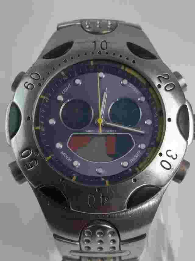 Vintage Athletic Works Men's Quartz Watch AW123TM New Battery