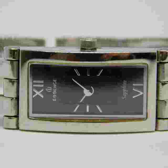 essence ES3009L Sapphire Crystal Quartz Analog Women's Watch Sz. 5" New Battery