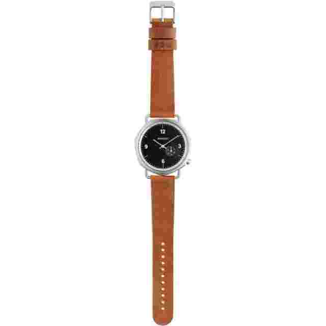 Komono Black Dial With Brown Leather Unisex Watch KOM-W4152