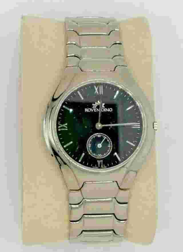 Roven Dino Swiss Capri 2019M Sapphire Crystal Stainless Steel  Watch