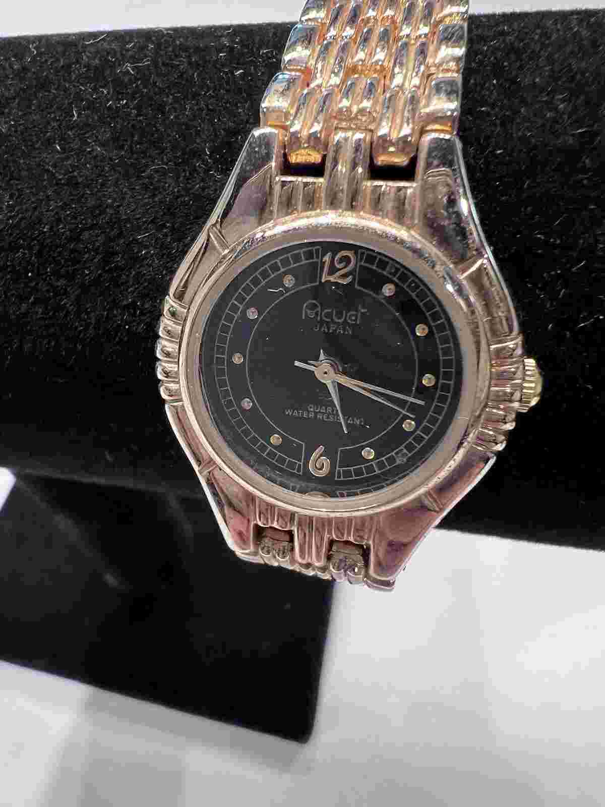 Acuet Women’s Watch Costume Jewelry Needs Replacement Battery