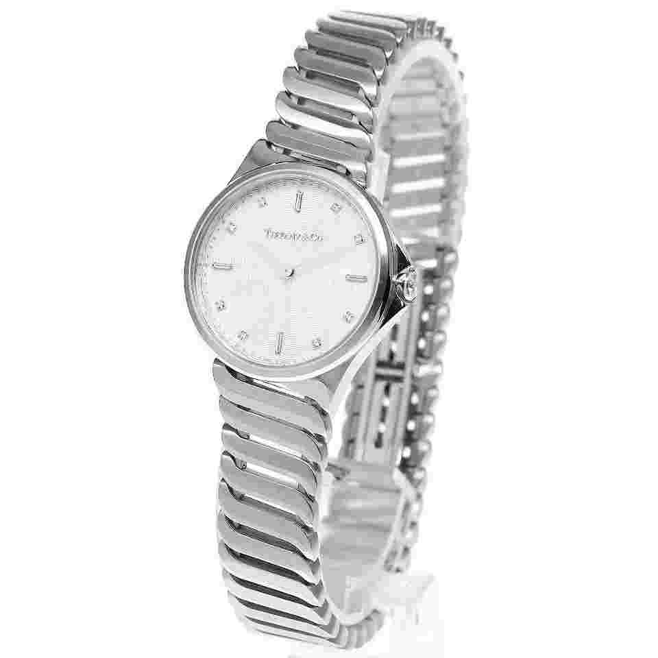 TIFFANY&Co. 60874816 Metro 2 8P Diamond Quartz Women's