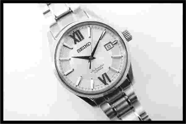 Seiko Presage White Men's Watch - SARX001
