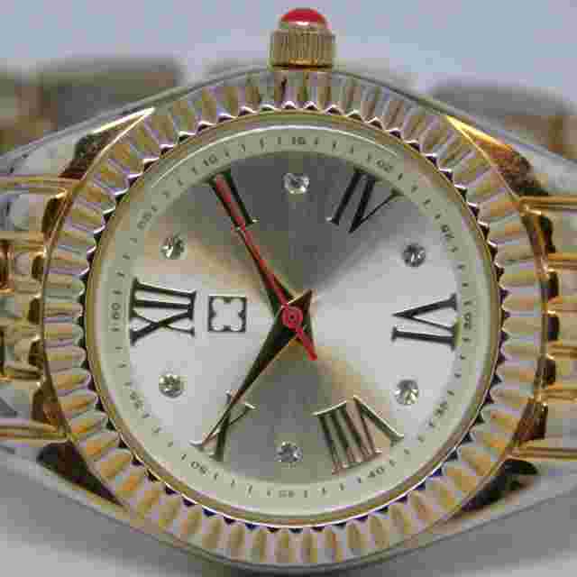 Liz Claiborne New York LIZ74GT Quartz Analog Women's Watch Sz. 7" New Battery