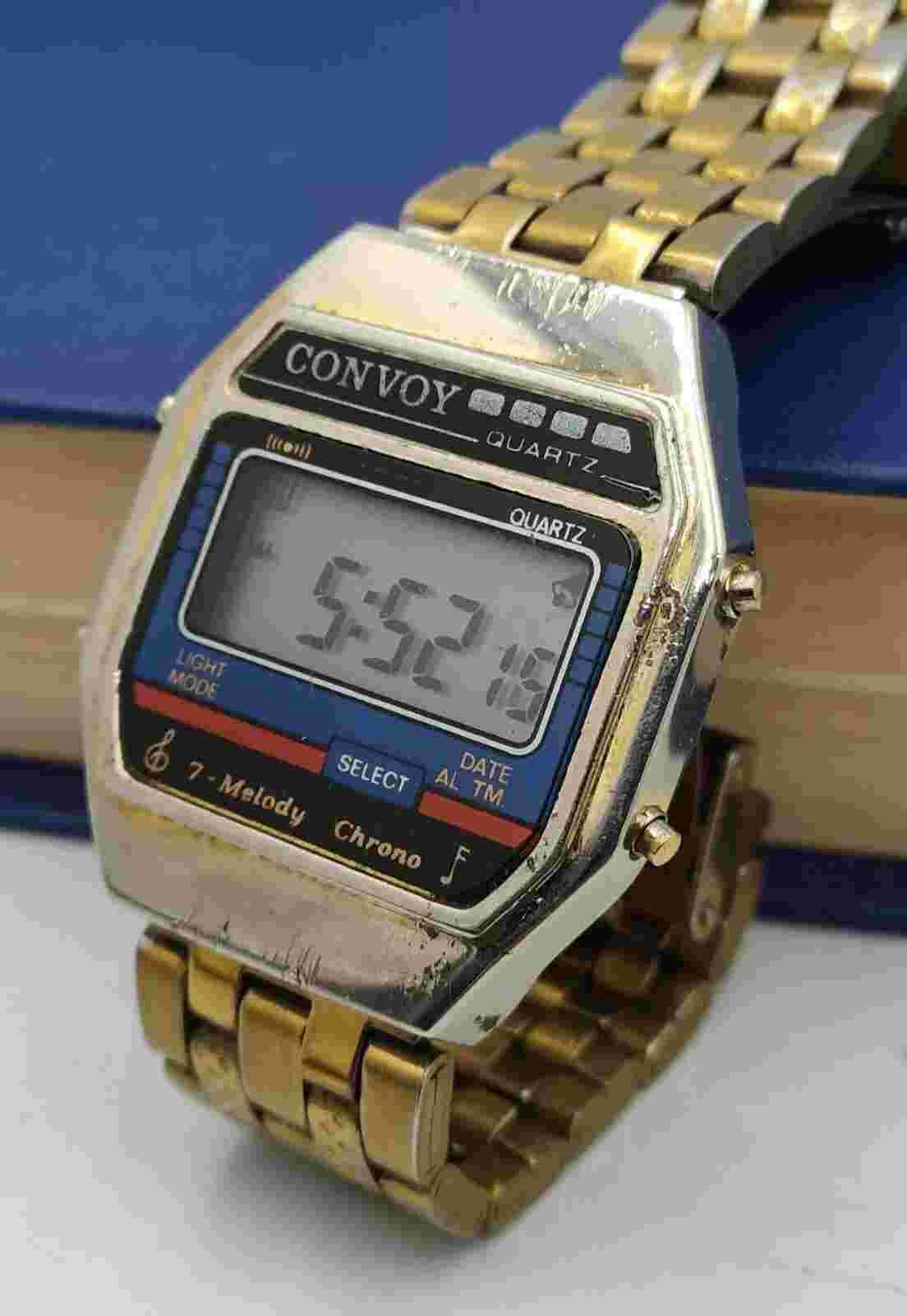 Watch Montana Convoy Vintage Digital Alarm Melody Chrono Retro