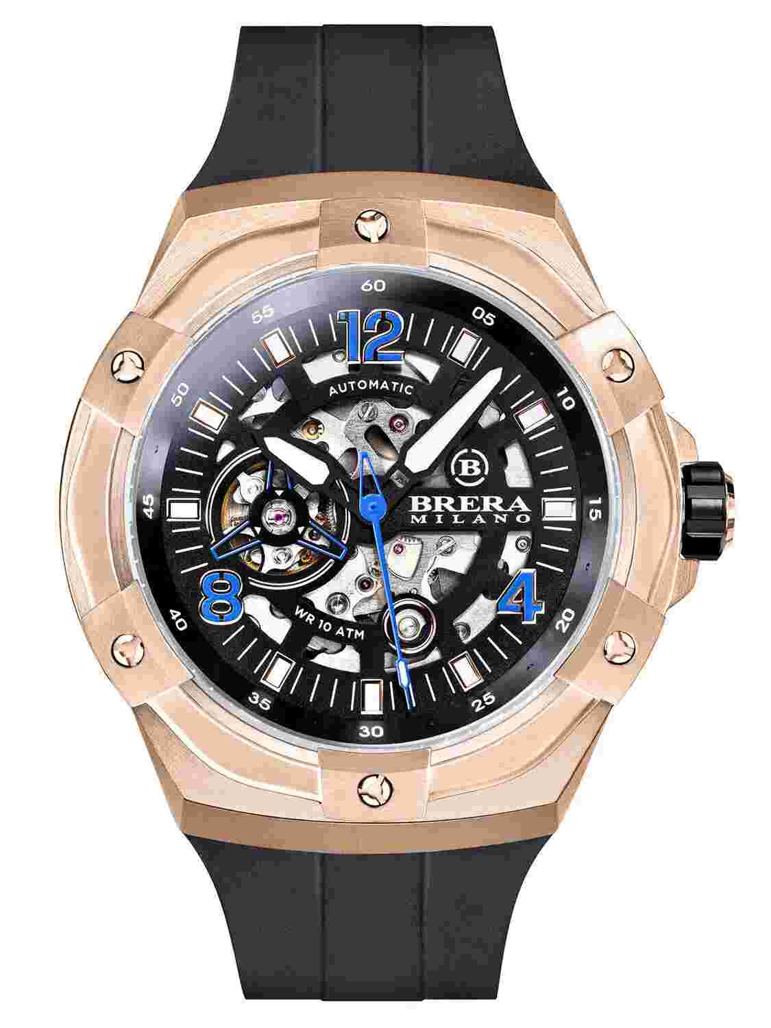 *NEW IN BOX* Brera Milano Supersportivo EVO Automatic BMSSAS4502C Mens Watch