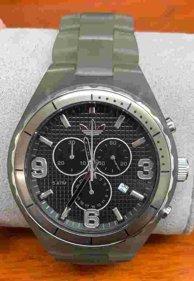Adidas Women's Cambridge Chronograph Quartz Plastic Watch ADH2565