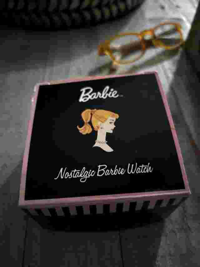 Nostalgic Barbie Wristwatch in HOT TIN with provenance