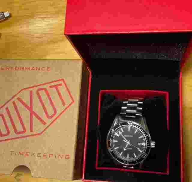 Genuine DUXOT Automatic  - TIBURON -  DX-2036-11-  BLACK - Brand New