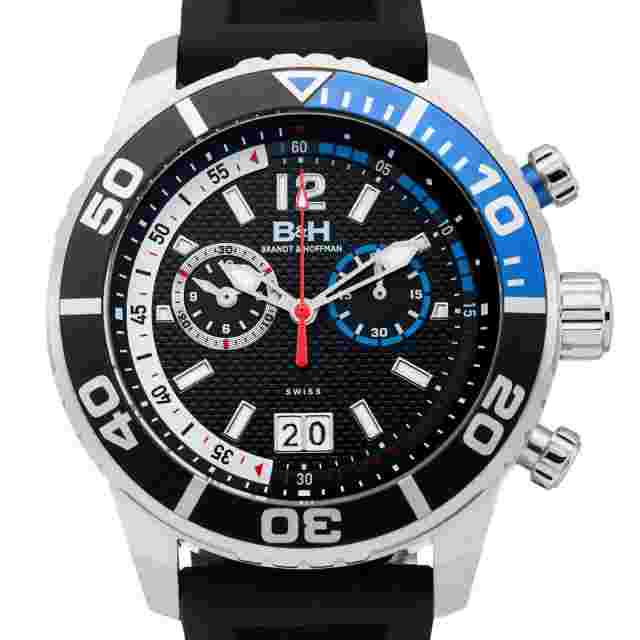 Brandt & Hoffman Swiss Chronograph Bayliss Mens Watch Available in 2 Colors