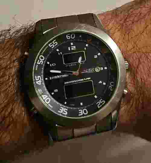 Rare LAMBRETTA ALEXANDER HAEGERMARK MOTORSPORT Choron MEN'S WATCH W Box