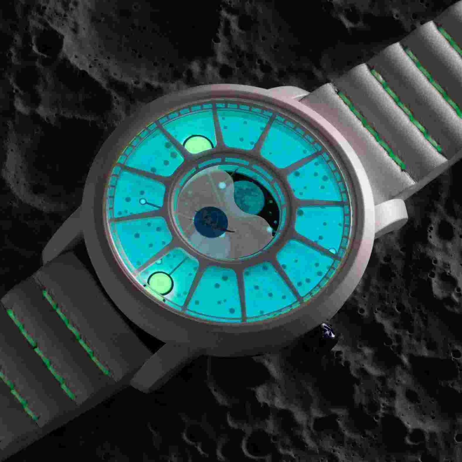 Xeric NASA Apollo 15 American Moonphase Lunar Rover Watch -