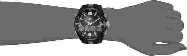 Accutime U.S. Polo Assn. Men'S US9596 Analog-Digital Display Analog Quartz Black