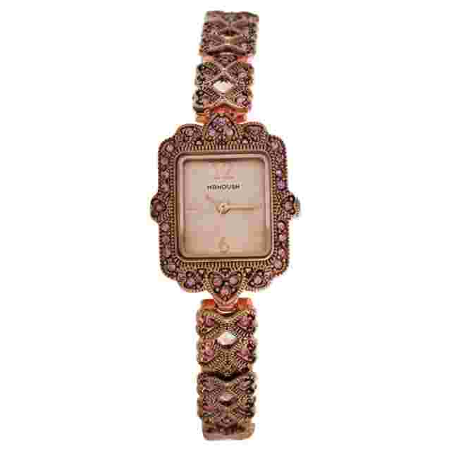 Mshllrg Loulou - Rose Gold Stainless Steel Bracelet Watch Manoush 1 PC