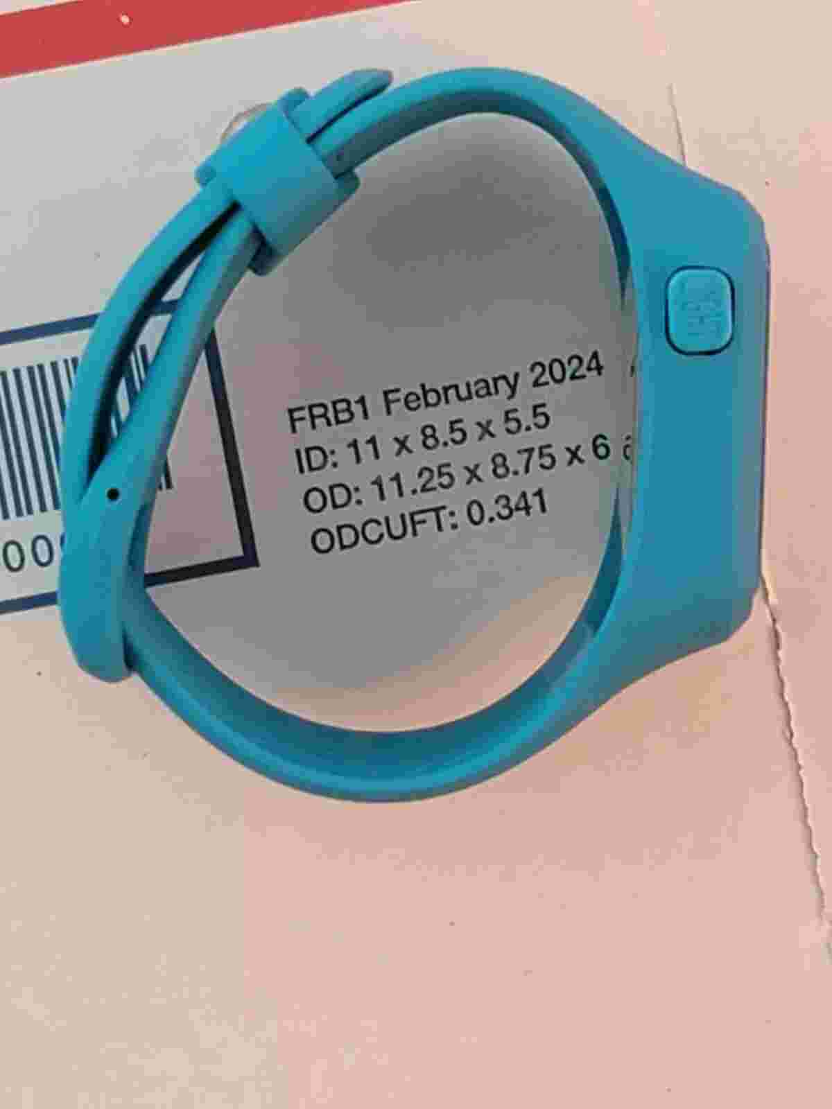 Converse VR002 Watch Chro Alarm Date Light Rubber Blue