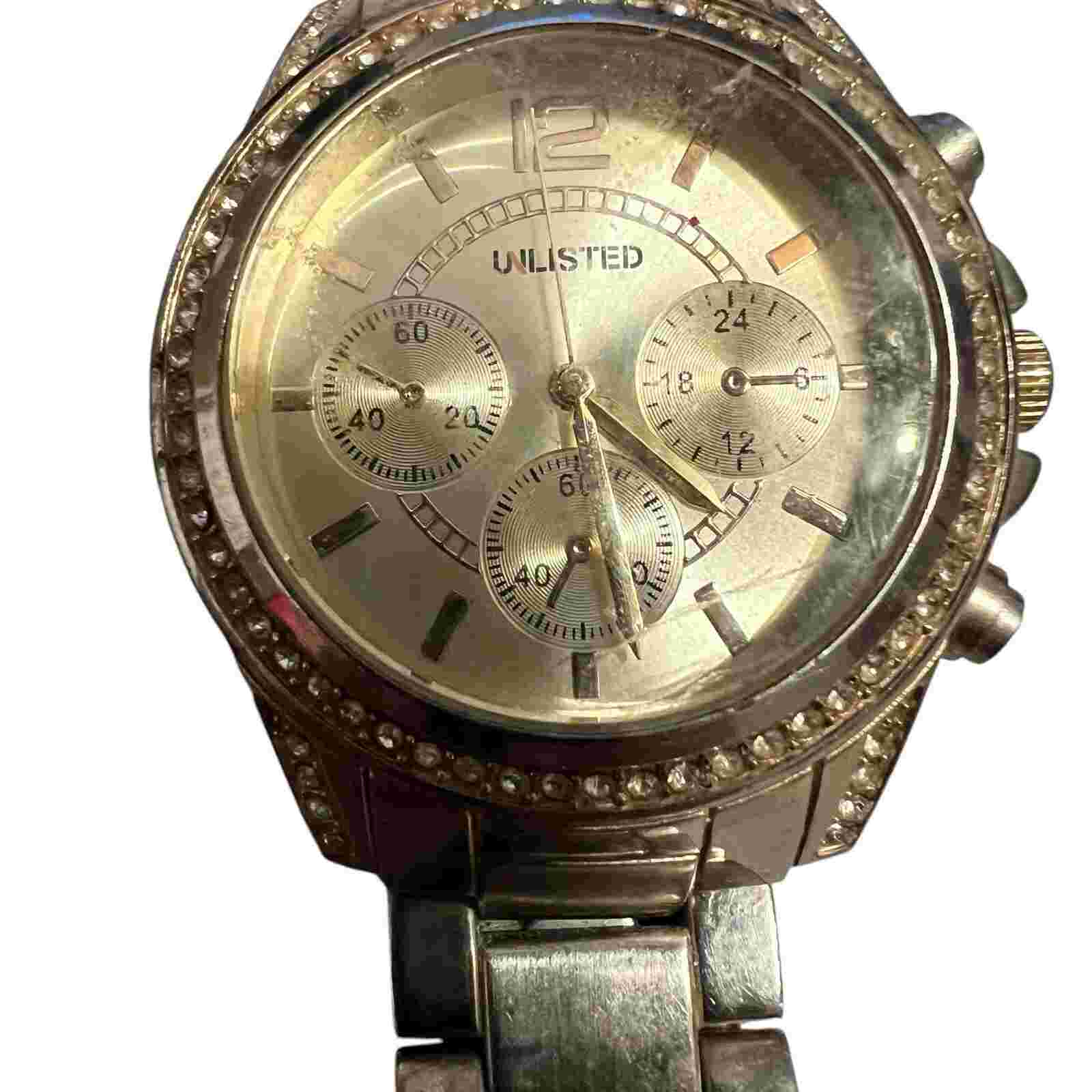 Unlisted Mens Watch Vintage Size 6.5”