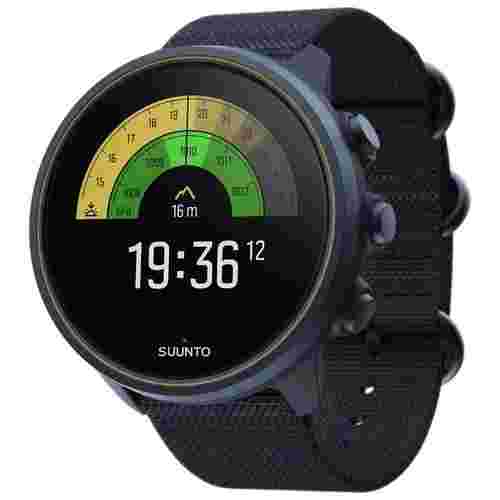 Suunto 9 Baro GPS Watch - Charcoal Blue Titanium