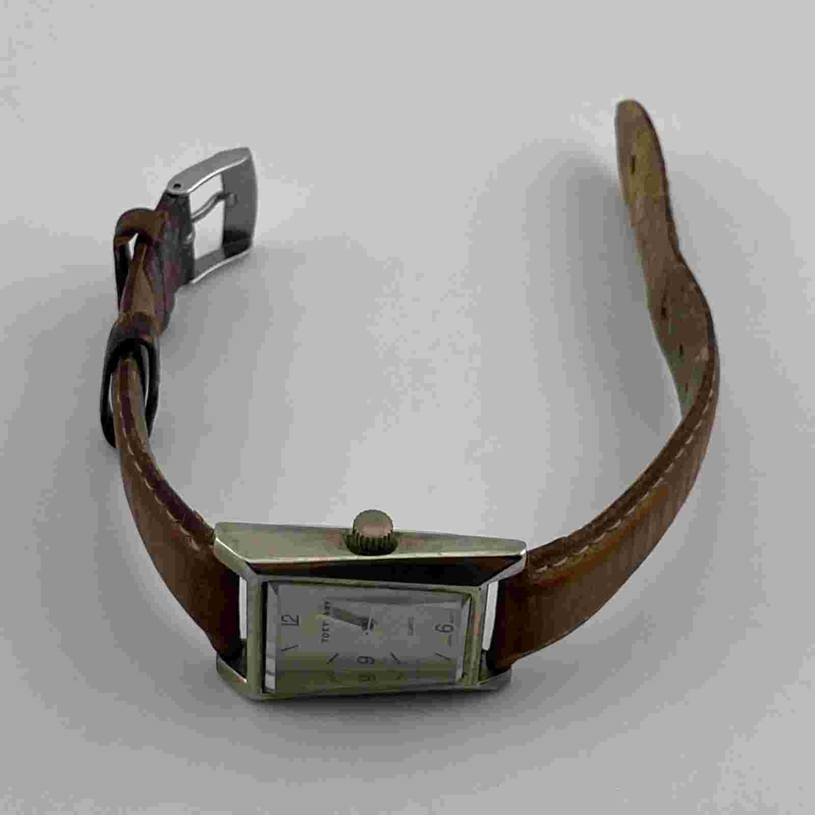 TOKYObay Watch Womens 25mm Case Brown Band Quartz Three Hands Analog