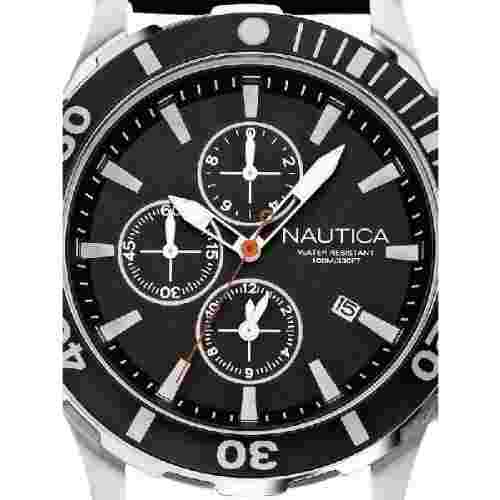Nautica Watch America Chronograph BFD 101 Dive Style A20109G Chrono
