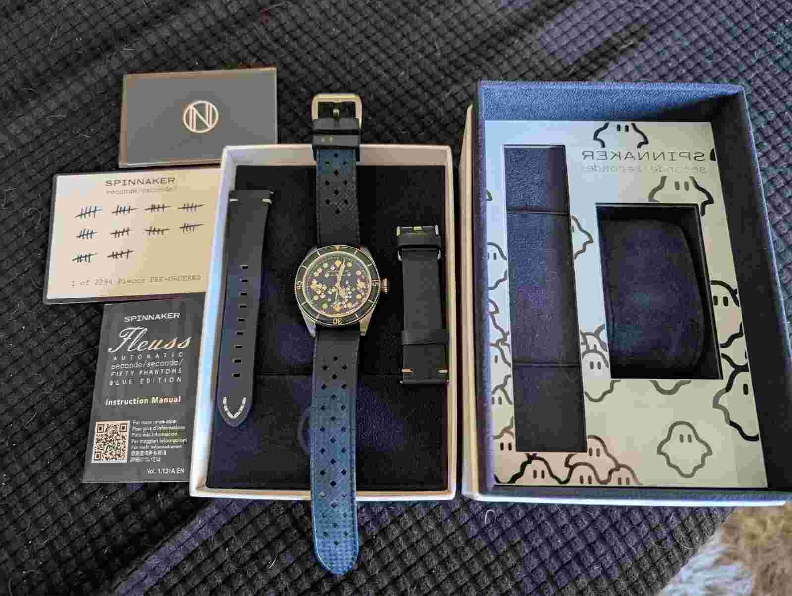 Spinnaker Limited Edition 50 Phantoms Blue Phantom Mist - used