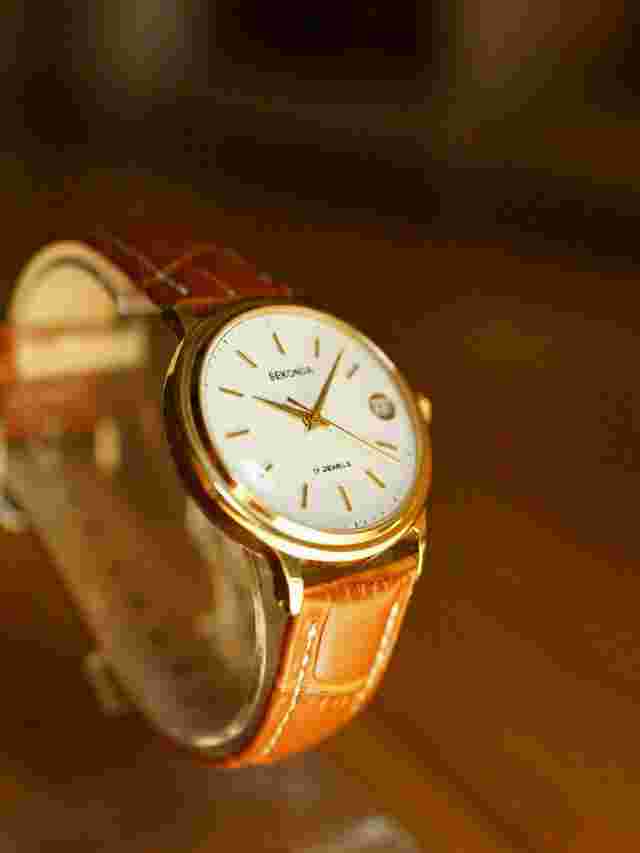 Sekonda 21 Jewels Gold-plated AU20 Wrist Watch
