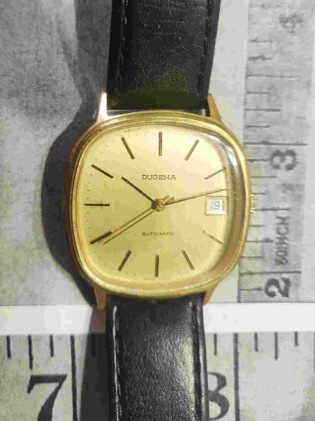 Pre Owned Swiss Authentic Dugena Auto Men's Wristwatch