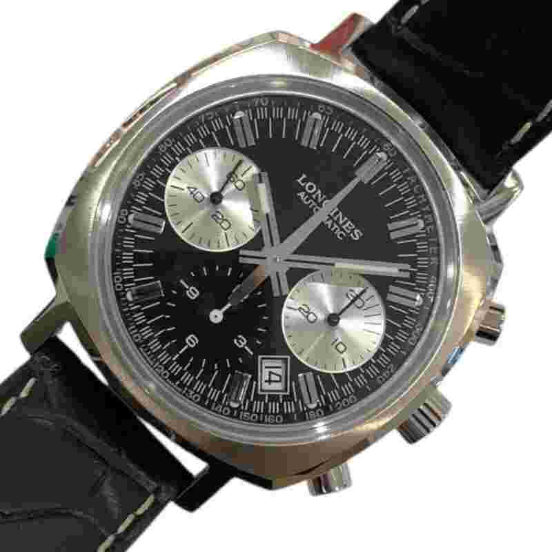 Longines Heritage Men's Black Watch - L2.791.4.52.0