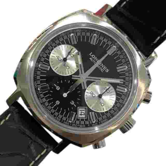 Longines Heritage Men's Black Watch - L2.791.4.52.0