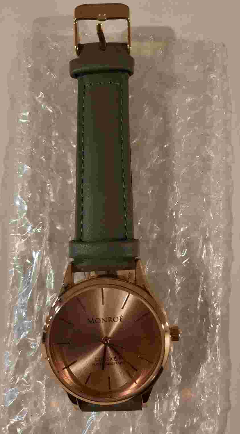 New Maestro Monroe Classique Watch in Sunburst Solerose