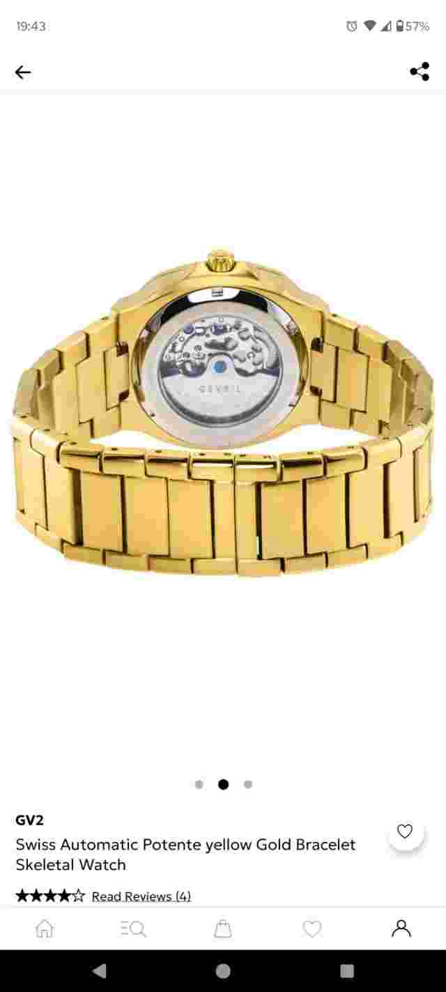 Gevril GV2 Potente - Rugged - Skeletal  man's watch.