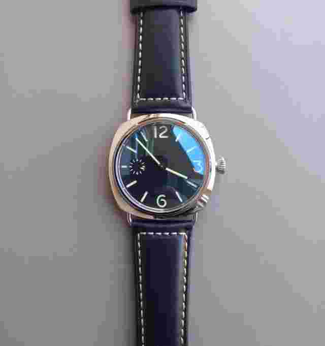 WWII Italian Military Diver Style Watch with Vintage 1967 Molnija Movement 45mm