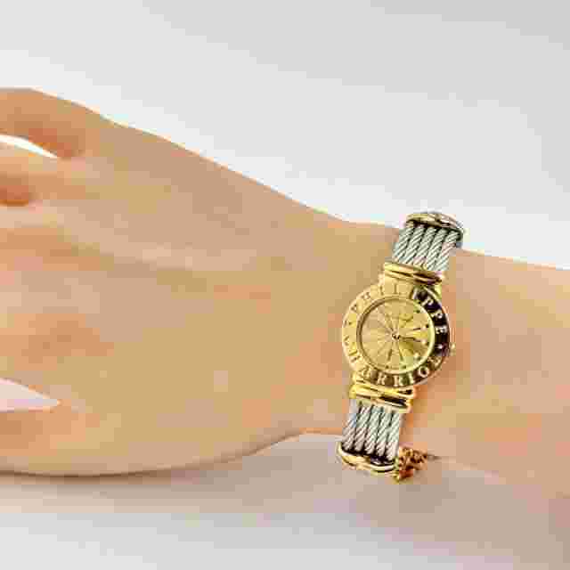 Philippe Charriol Women's Gold Watch - Battery Replaced, Ready to Wear