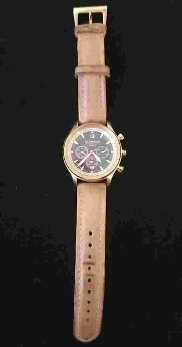 Jack Mason Black Nautical Gold Chronograph JM-N202-005 Stainless Steel Watch