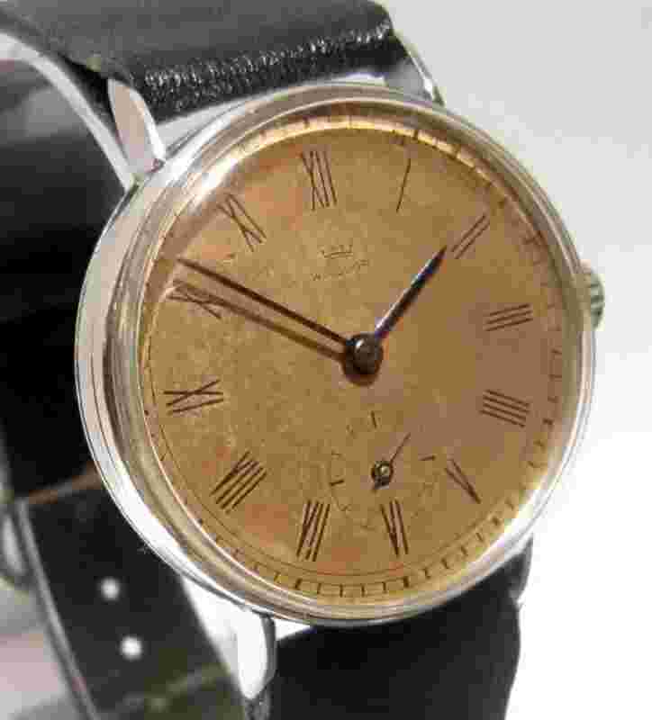 VINTAGE RARE MILITARY WWII ERA SWISS MECHANICAL WATCH"WINDSOR" # 91C