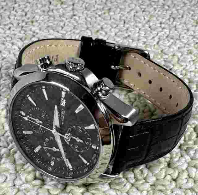 Philip Watch Swiss Automatic Chronograph Valjoux 7750, New in Box, Very Rare