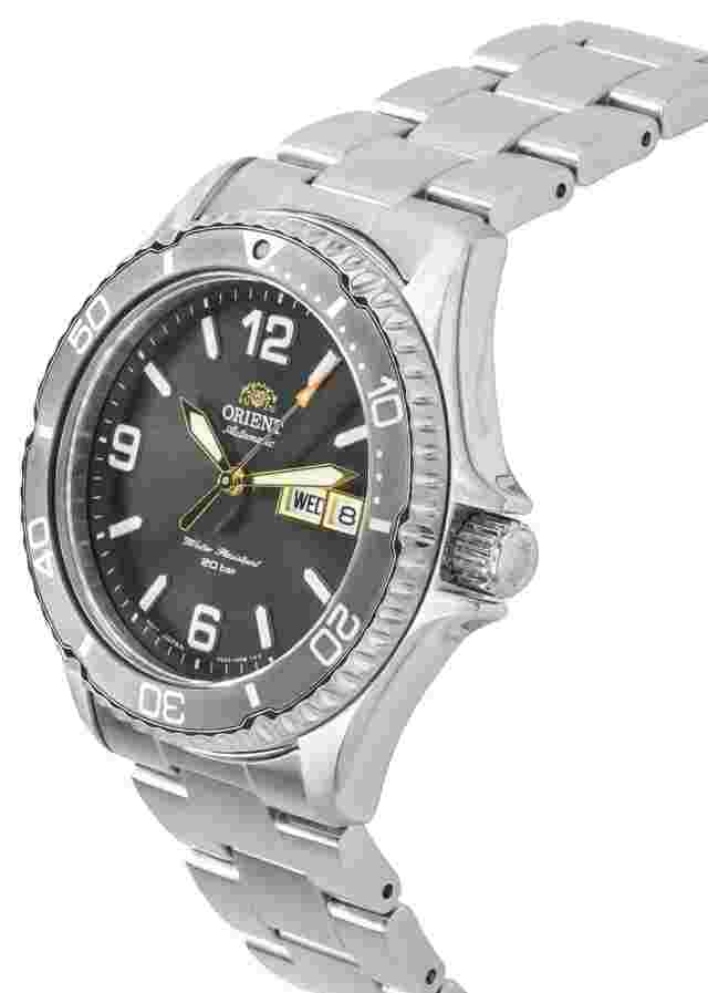 Orient Kamasu Mako III Sports Stainless Steel Grey Dial RA-AA0819N19B Mens Watch