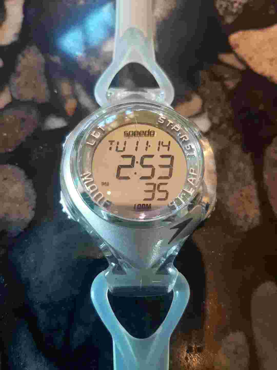 SPEEDO Quartz digital Swim wristwatch