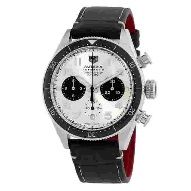 TAG Heuer Autavia Silver Men's Watch - CBE511B.FC8279