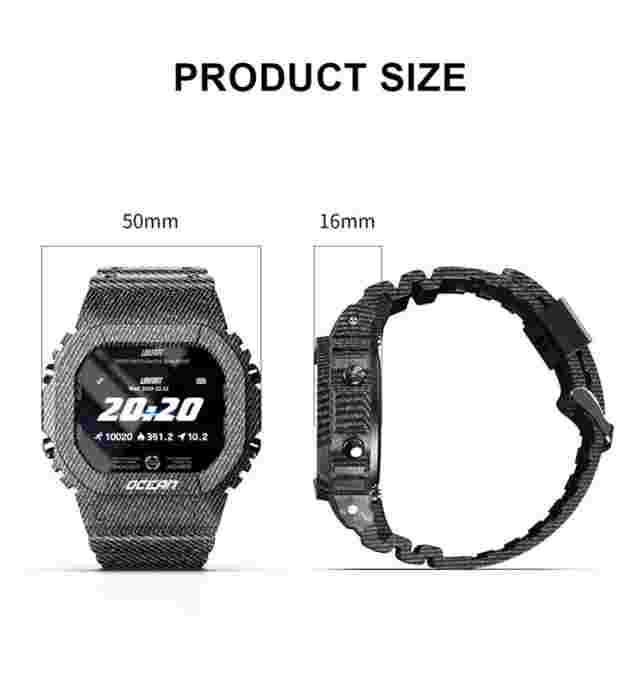 Reloj Inteligente de Hombre Mujer Deportivo Relojes Inteligentes con Camara 5G
