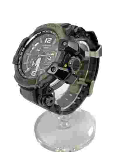 CASIO Solar Watch Analog Rubber Black Black GPW 1000