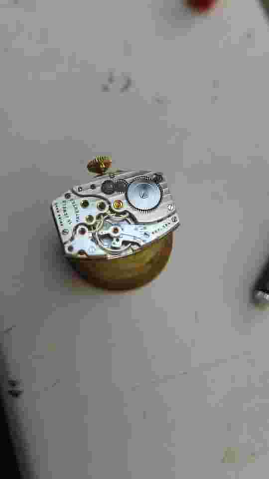 1936 JW BENSON SOLID GOLD SWISS V RARE VINTAGE ANTIQUE WATCH - ALL BOXES & PAPER